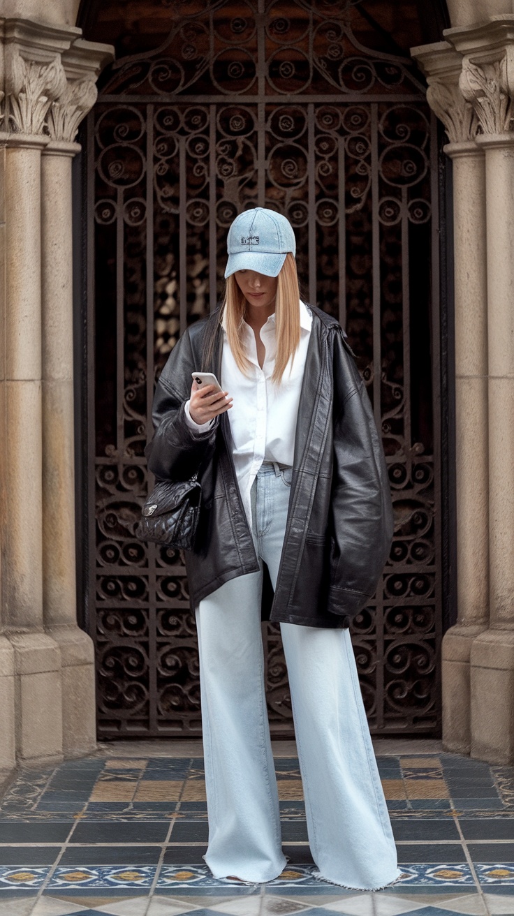 20+ Chic Ways to Style Wide Leg Jeans: Inspired by New York Fashion Week